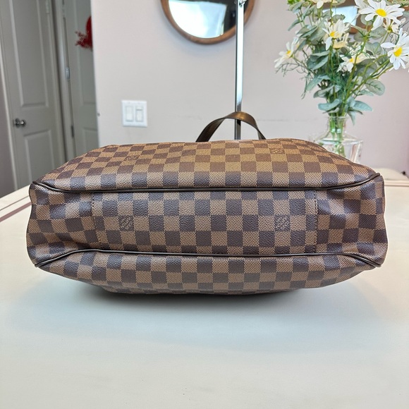 Louis Vuitton Damier Ebene Evora Shoulder Bag Tote - Picture 5 of 17